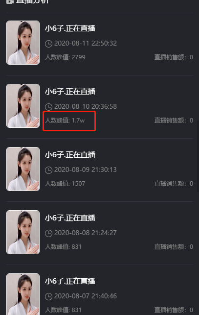 8月12日 授渔资源涨粉日榜 - 小6子.